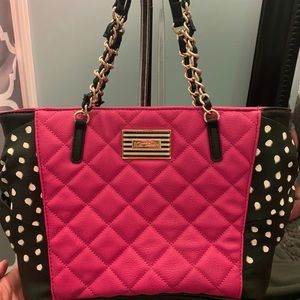 Betsey Johnson Hot Pink Purse
